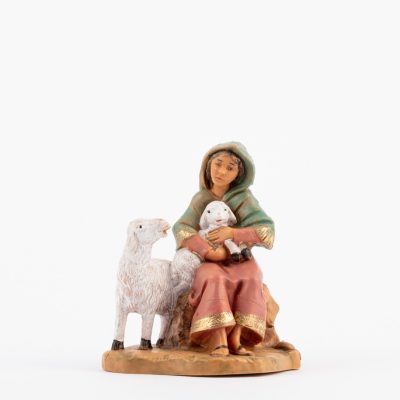 Pastorella (845) per presepe cm.9,5