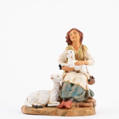 Pastorella (382) per presepe cm.19