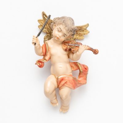 Angelo con violino (66) tipo porcellana cm.11