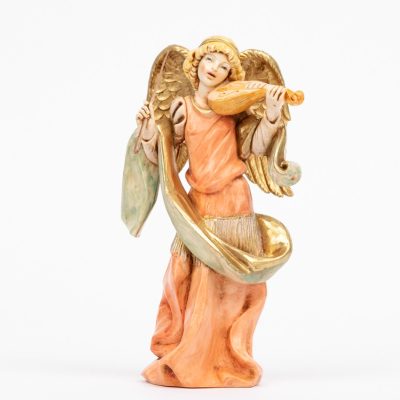 Angelo con violino (253) tipo porcellana cm.16,5