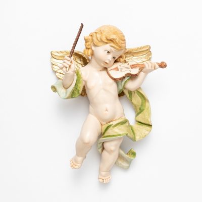 Angelo con violino (466) tipo porcellana cm.27