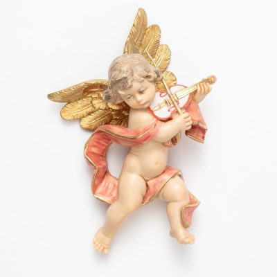 Angelo con violino (566) tipo porcellana cm.17