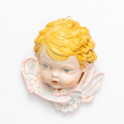 Testa angelo destra (680) tipo porcellana cm.19