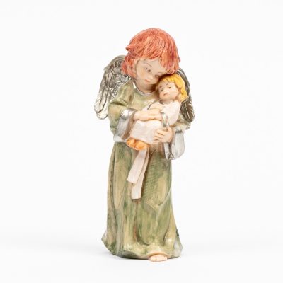 Angelo con bambino (835) tipo porcellana cm.15