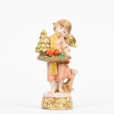 Angelo inverno (854) tipo porcellana cm.12