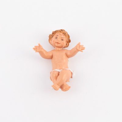 Bambino per presepe colori tradizionali cm.10