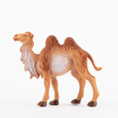 Cammello in piedi per presepe colori tradizionali cm.10