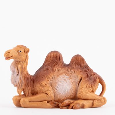 Cammello seduto per presepe colori tradizionali cm.10