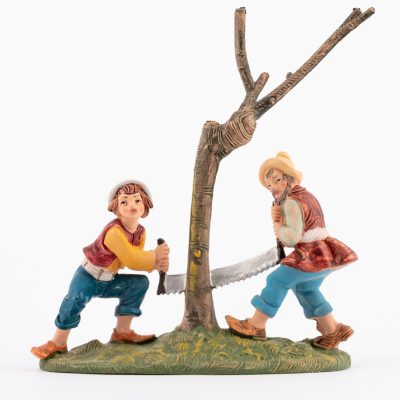 Pastori (295) per presepe colori tradizionali cm.10