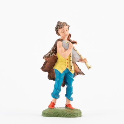 Pastore (162) per presepe colori tradizionali cm.10