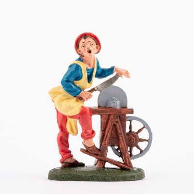 Pastore (236) per presepe colori tradizionali cm.10