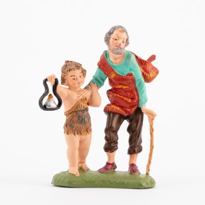 Pastori (244) per presepe colori tradizionali cm.10