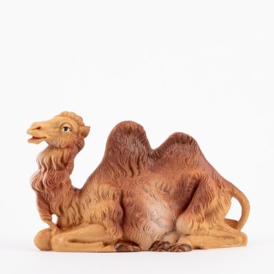 Cammello seduto per presepe colori tradizionali cm.19