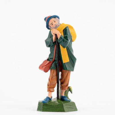 Pastore (320) per presepe colori tradizionali cm.19