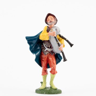 Pastore (329) per presepe colori tradizionali cm.19