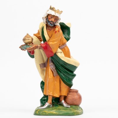 Re moro (5) per presepe colori tradizionali cm.30