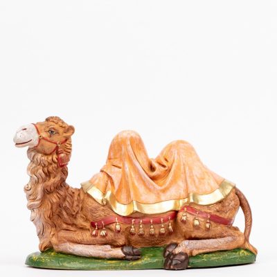 Cammello seduto per presepe colori tradizionali cm.30