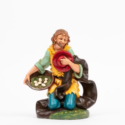 Pastore (13) per presepe colori tradizionali cm.30